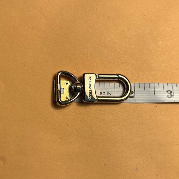 LOUIS VUITTON Lobster Clasp Gold Hardware 2" - Picture 2 of 4